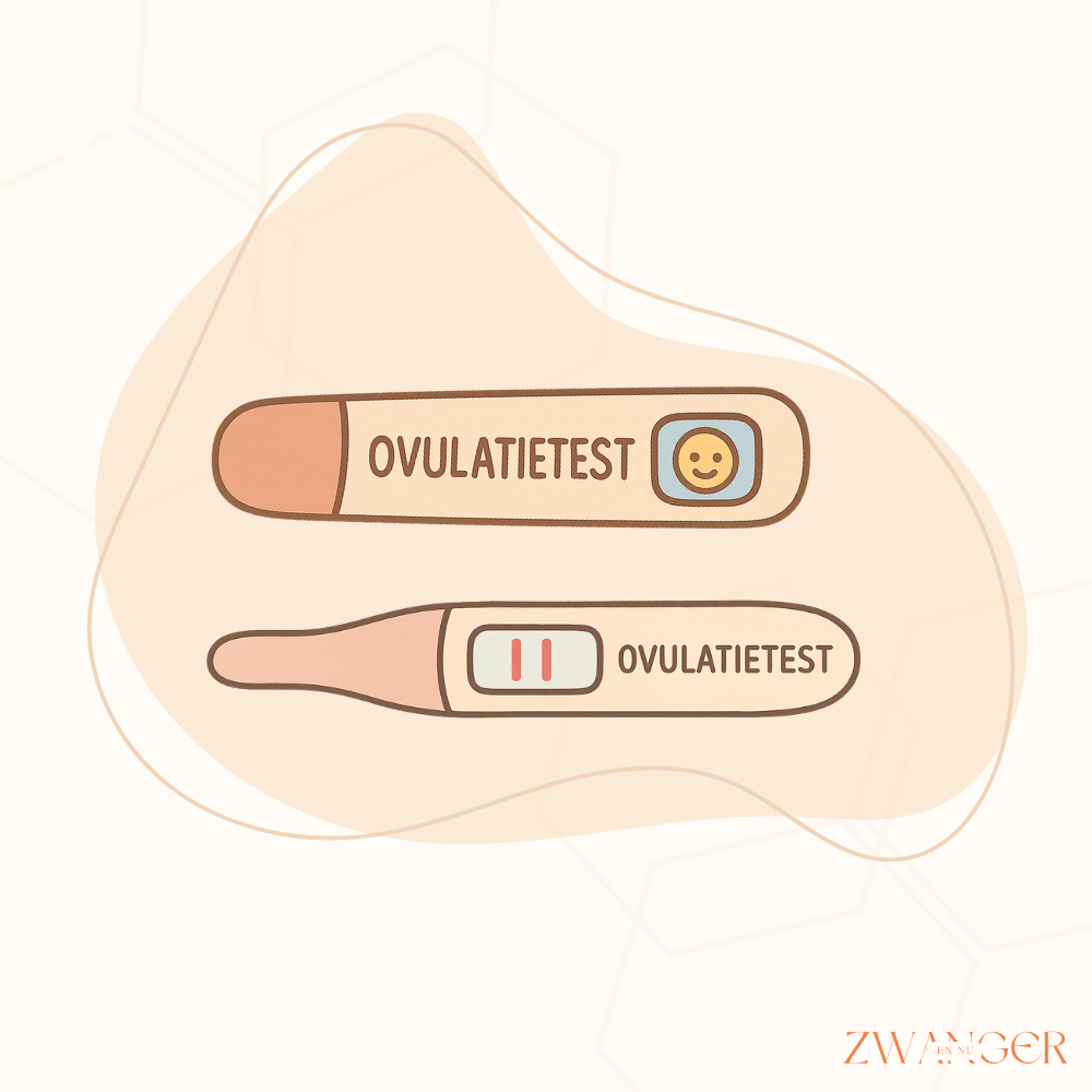Hoe ziet een positieve ovulatietest eruit